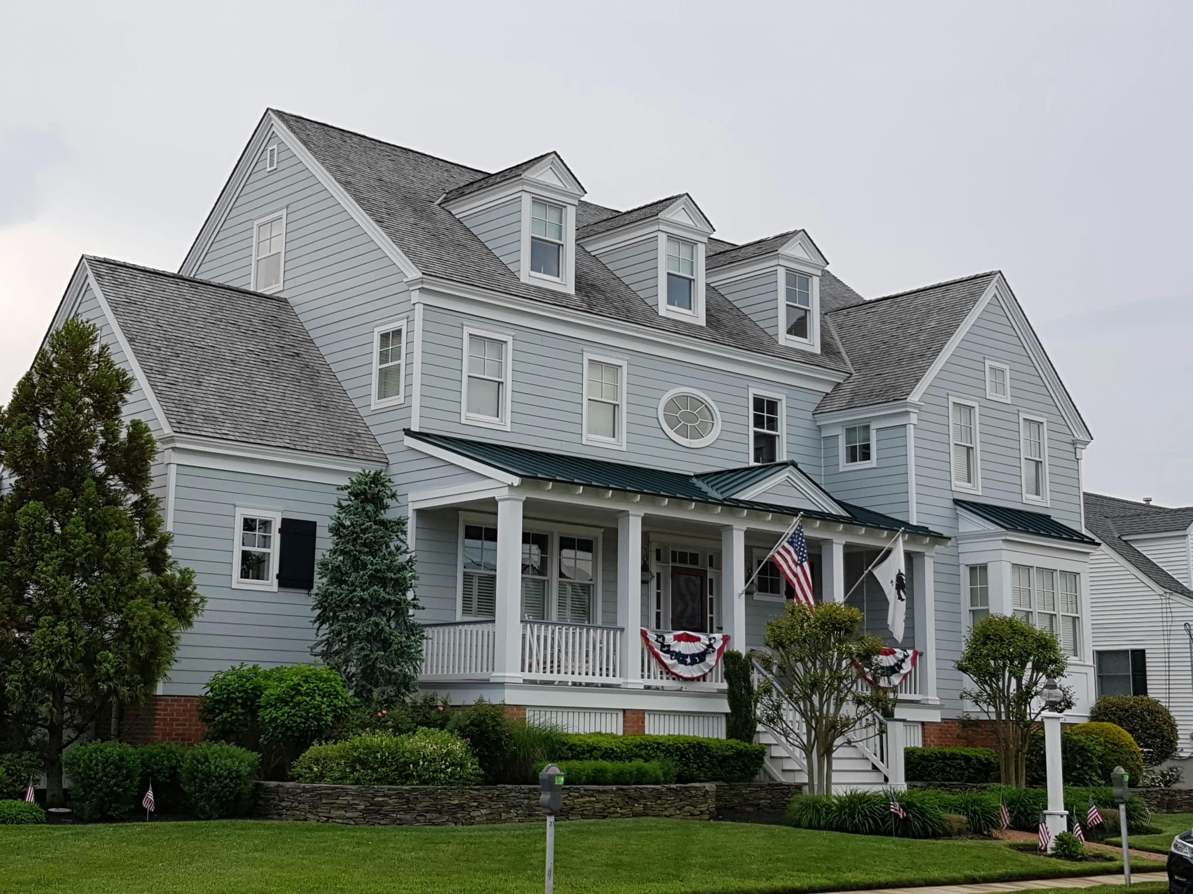 Traditional Northern New Jersey home exterior